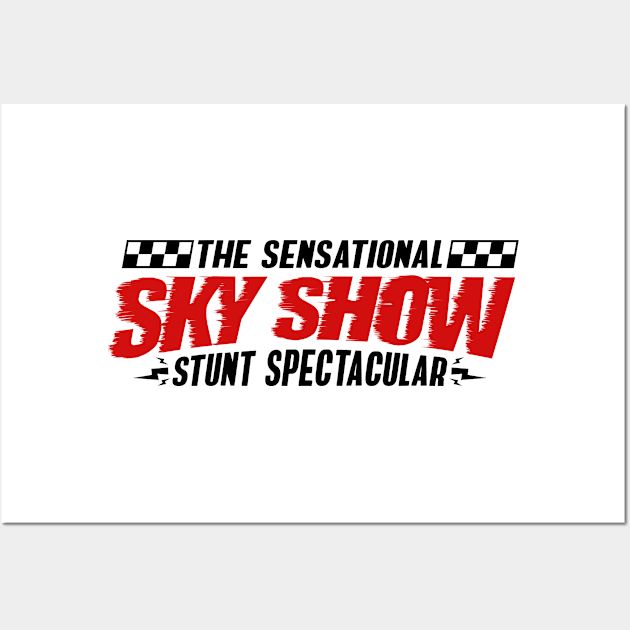 2021 - The Sensational Sky Show (Light) Wall Art by jepegdesign